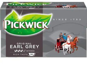 Чай Pickwick черный с ароматом бергамота Earl Grey 20x2 г (8711000564301) 1356364 фото