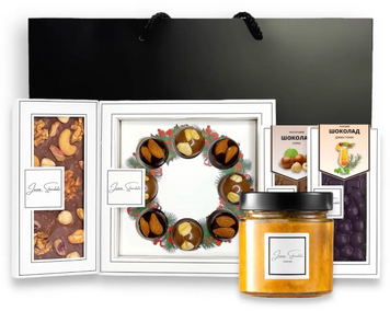 Набір Laviva Chocolate Різдвяний подарунок 770 г (UA-0213) 1381268 фото