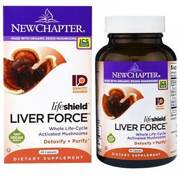New Chapter Lifeshield Liver Force 60 Caps Підтримка печінки 551856 фото