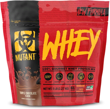 Протеин Mutant Whey 2270 g /61 servings/ Triple Chocolate 690601 фото