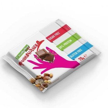 Power Pro Фитоняшка молочный шоколад 70 g Yazelnut 586431 фото