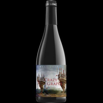 Вино Finca Bacara Crazy Grapes red lable 2015 0.75 л (Финка Бакара Крейзи Грейпс красное сухое 2015) 558458 фото