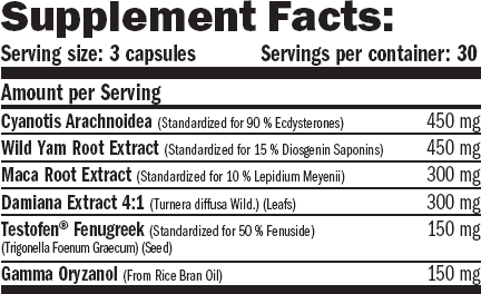 Amix Nutrition Ecdy Sterones 90 caps 934536 фото
