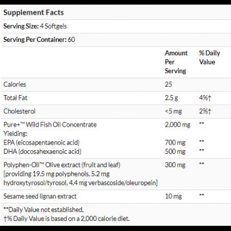Life Extension Super Omega-3, 240 Softgels (LEX-19862) 660851 фото
