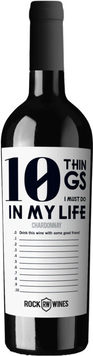 Вино Rockwines 10 Things I Must Do My Life IGT Chardonnay біле сухе 0.75 (VTS2536210) 1064336 фото