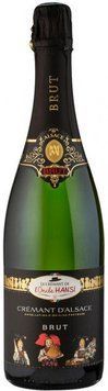Ігристе вино Hansi Cremat De Alsace Brut біле сухе 0.75л 12.5% (PLK3183520704249) 743990 фото