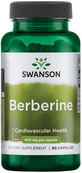 Swanson, Berberine 400 mg 60 caps (SWA-11411) 608006 фото