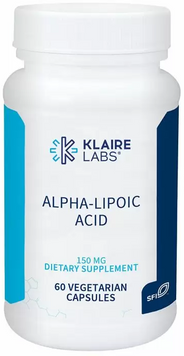 Klaire Labs Alpha-Lipoic Acid 150 mg Альфа-ліпоєва кислота 60 капсул 793120 фото