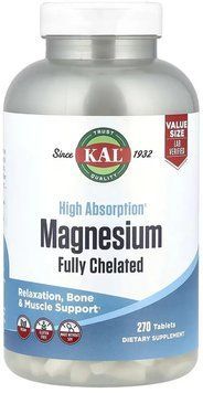 Kal Magnesium Fully Chelated - 270 tabs 1480410 фото