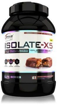 Протеин Genius Nutrition Isolate-X5 2000 g / 61 servings / Choco-Hazelnut 999090 фото