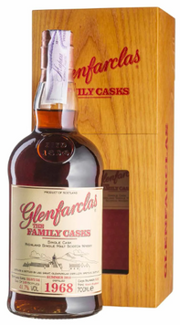 Віскі Glenfarclas Family Cask 1968 S16 #5243 41.7 % 0.7 л WB (BW38135) 1237394 фото