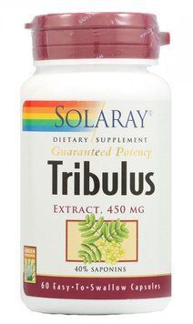 Solaray Tribulus Extract, 450 mg, 60 Vegetarian Capsules (SOR-03797) 661719 фото
