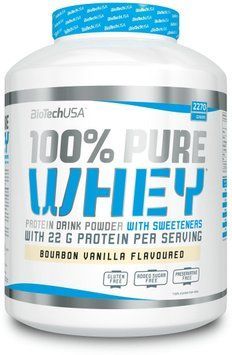 Протеин BioTechUSA 100% Pure Whey 2270 g /81 servings/ Biscuit 619888 фото