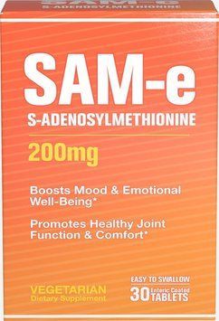 Puritan's Pride SAM-e 200 mg 30 tabs S-аденозілметіонін 519279 фото