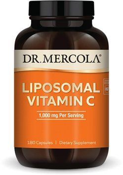 Dr. Mercola Liposomal Vitamin C - 180 Capsules 1459606 фото