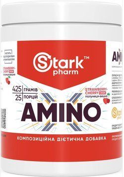 Амінокислота для спорту Stark Pharm Amino-X - 425g Strawberry Cherry 1457776 фото