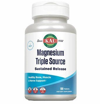 KAL Magnesium Sustained Release Triple Source 500mg - 100 tablets 1461290 фото