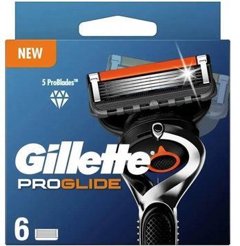Gillette Fusion Proglade Сменные касеты для бритья 6 шт 1300438 фото