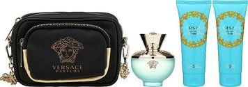 Набір Versace Pour Femme Dylan Turquoise Туалетна вода 100ml + Гель для душу 100ml + Лосьйон для тіла 100ml + косметичка 1240323 фото