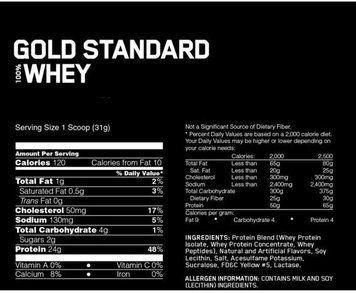 Протеин Optimum Nutrition 100% Whey Gold Standard 2270 g / 73 servings / Cake Batter 386300 фото