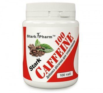 Stark Pharm Caffeine 100 mg 100 tabs 392421 фото