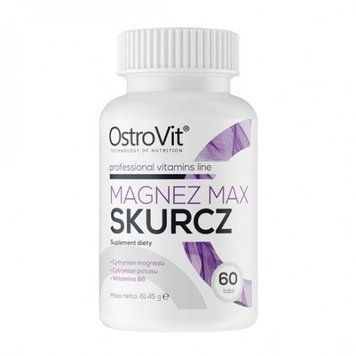 OstroVit Magnez Max Skurcz 60 tabs 512658 фото