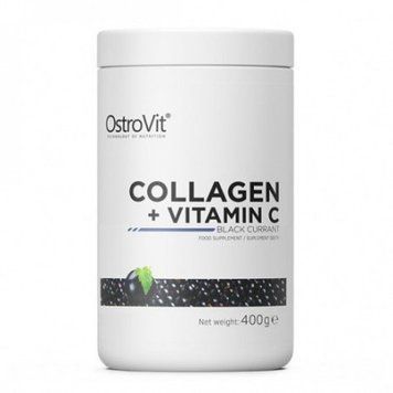 OstroVit Collagen And Vitamin C Коллаген с Витамином С со вкусом черной смородины 200 802898 фото