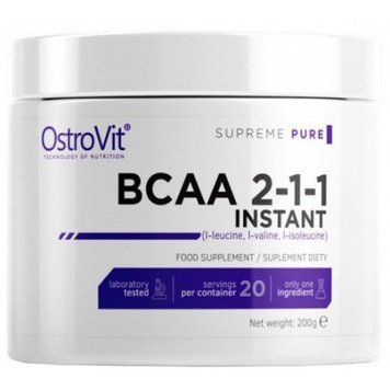 OstroVit Bcaa Instant 200 g /20 servings/ Pure 418142 фото