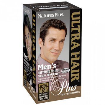 Natures Plus Ultra Hair Men "s 60 tabs Комплекс для росту і оздоровлення волосся для чоловіків 491984 фото