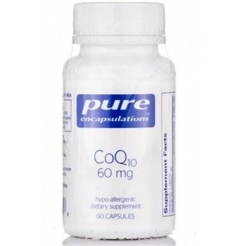 Pure Encapsulations CoQ10, 60 mg, 120 Capsules (PE-00076) 654373 фото