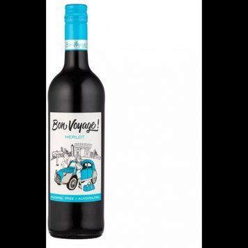Вино Bon Voyage Merlot Alcohol Free червоне напівсухе безалкогольне 0.75 (VTS1313840) 1063260 фото