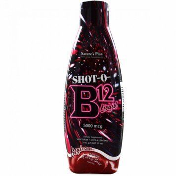 Natures Plus Liquilicious Shot-O-B12 30 Fl OZ Рідкий вітамін В12, смак вишні 491964 фото