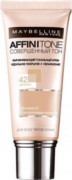 Maybelline New York Affinitone Ідеальний тон №42 Темно-бежевий Тональний крем 30ml 870953 фото