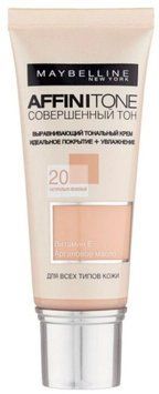 Maybelline New York Affinitone 20 Golden Rose Тональный крем для лица 30 ml 1238408 фото