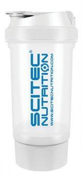Шейкер Scitec Nutrition Traveller Shaker 500 ml White 537044 фото