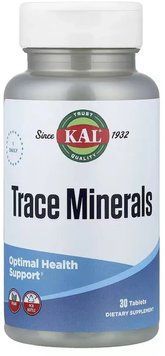 KAL Trace Minerals - 30 tablets 1461291 фото