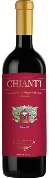 Вино Savella Chianti красное сухое 12% 0.75 л (WNF8005415053988) 1218207 фото