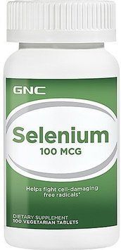 GNC Selenium 100 mcg 100 tabs 460703 фото