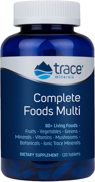 Trace Minerals Complete Foods Multi Мультивитамины 120 таблеток 1042875 фото