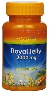 Thompson Royal Jelly, 2000 mg, 60 Capsules (THO-19350) 655576 фото
