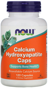Now Foods Calcium Hydroxyapatite Гидроксиапатит кальция 120 капсул 1090897 фото