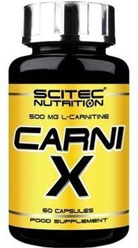 Жиросжигатель Scitec Nutrition Carni-X 60 caps 387229 фото