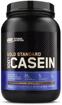 Протеин Optimum Nutrition 100% Casein Gold Standard 909 g / 27 servings / Chocolate Creme 442431 фото