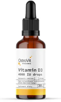 OstroVit Pharma Vitamin D3 Витамин Д3 4000 МЕ в каплях 30 мл 1159553 фото