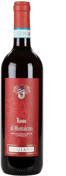 Вино UGGIANO Rosso di Montalcino червоне 0.75 л (WHS8006600101200) 815830 фото