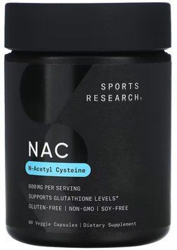 Sport Research Nac - N-Acetyl-L-Cysteine 600mg - 90 vcaps 1470599 фото