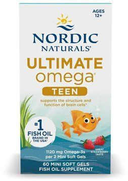 Nordic Naturals Ultimate Omega 2X Teen - 60 mini softgels 1453325 фото