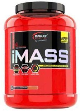 Гейнер Genius Nutrition iMass 2500 g / 25 servings / Strawberry 999091 фото