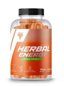 Предтренировочный комплекс Trec Nutrition Herbal Energy 120 capsules 1038908 фото