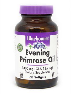 Bluebonnet Nutrition Evening Primrose Oil, 1300 mg, 60 Softgels (BLB0921) 659789 фото